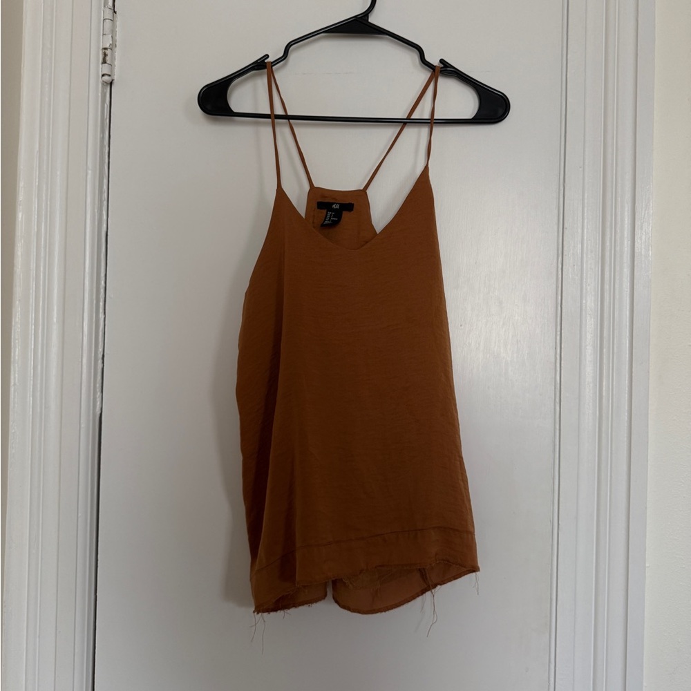 HM satin tank top